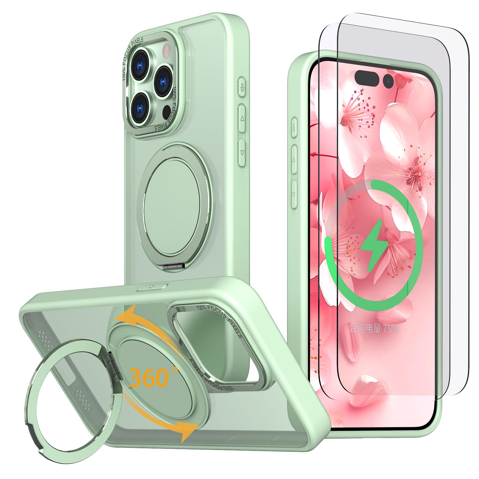 Amazon.co.jp: 【強化フィルム2枚付き】HCXLYP iPhone 15 Pro Max